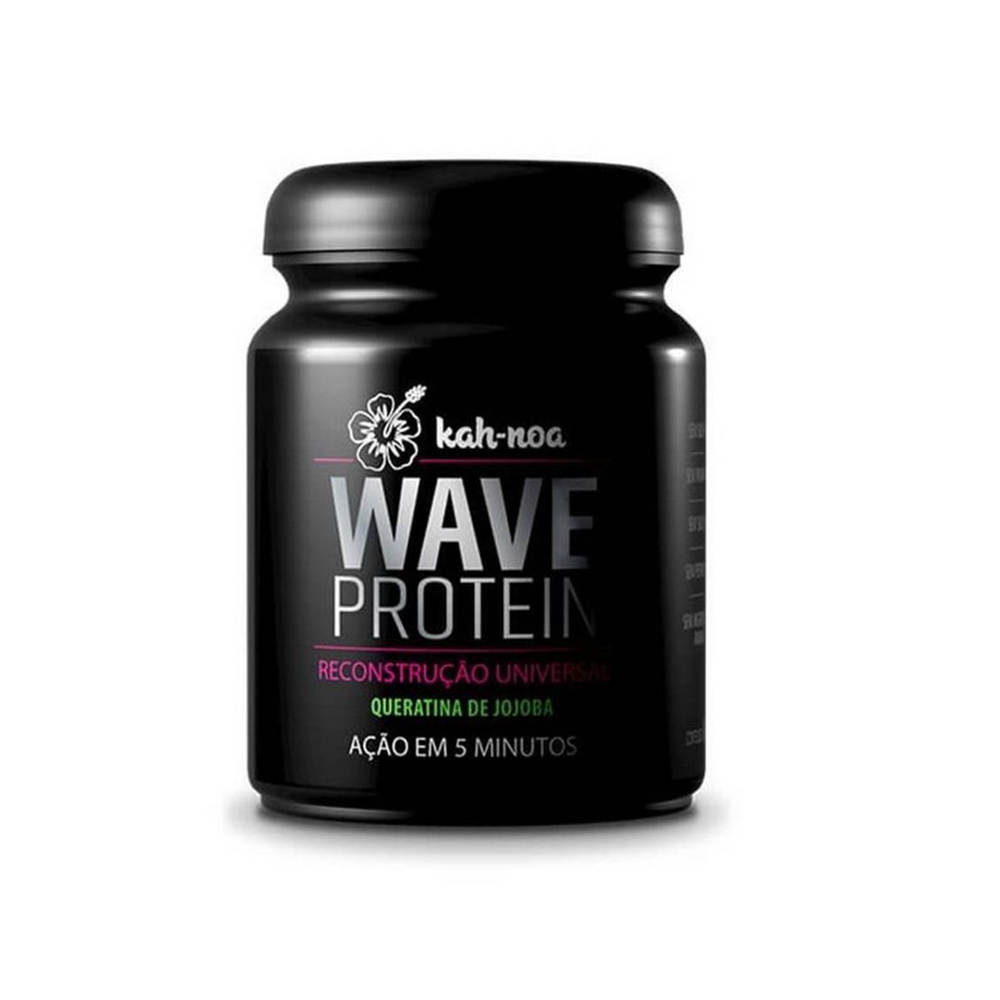 Máscara Reconstrução Cachos Crespos Wave Protein Kah Noa em Promoção