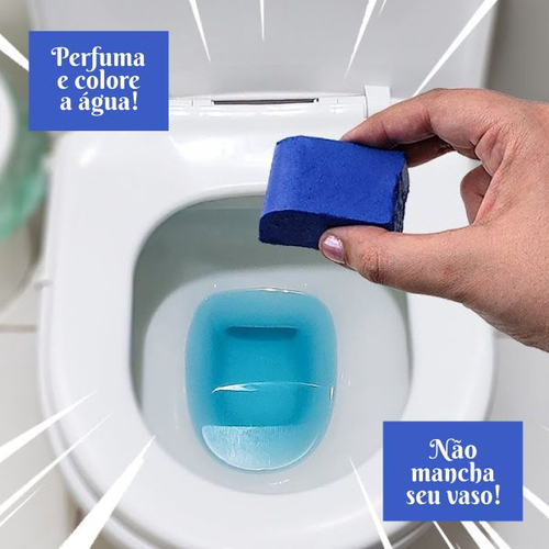 Bloco Sanitário para caixa Acoplada Azulim Lavanda 50g em Promoção na