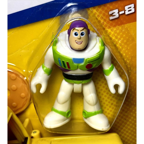 Conjunto Brinquedo Imaginext Mini Boneco Astronauta Menino Buzz