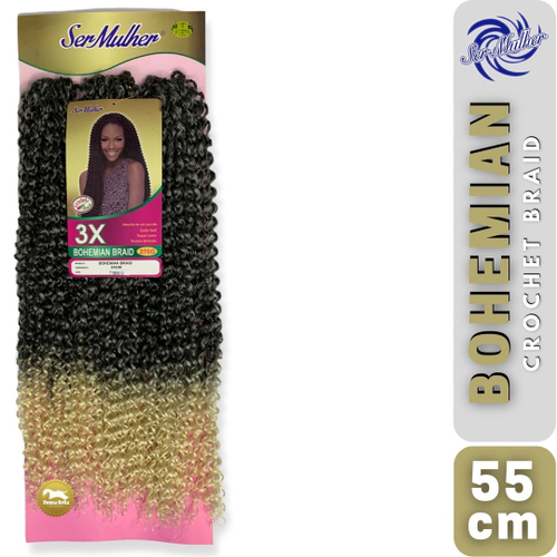 Cabelo Cacheado Bohemian Ser Mulher Cm Gramas Crochet Braid No