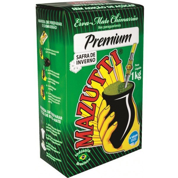 Erva Mate Mazutti Chimarr O Premium Embalada A V Cuo Kg Em Promo O Na