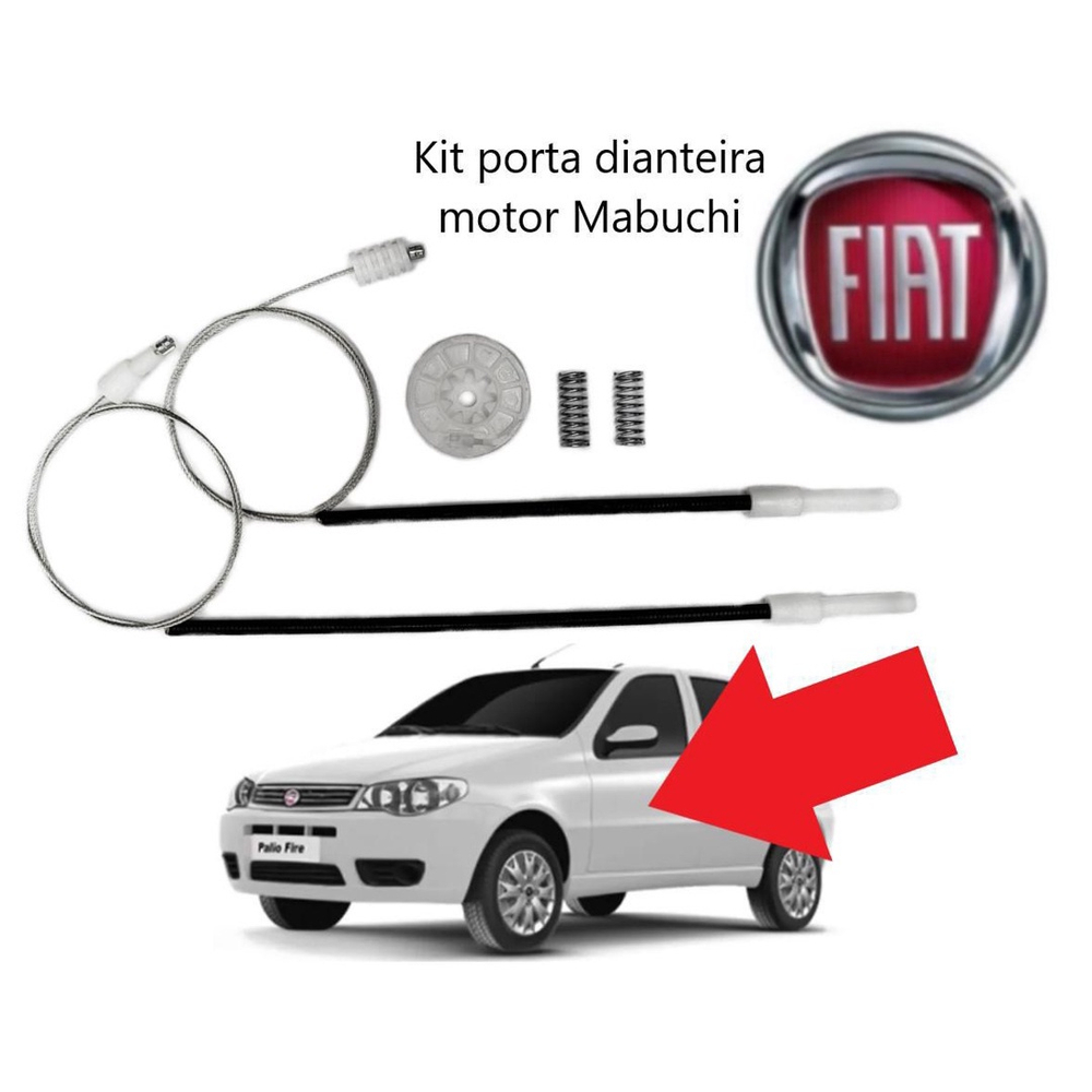 Kit Reparo M Quina Vidro Palio P Motor Mabuchi Dianteiro No Shoptime