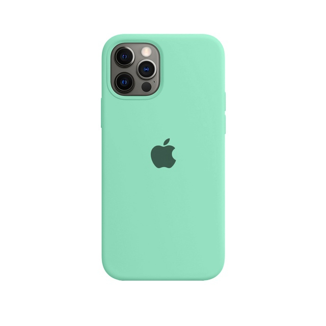 Capa de Silicone Aveludado Iphone 13 Mini Verde Água no Shoptime