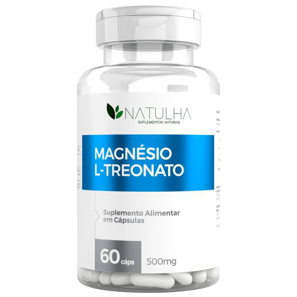 Magnésio L Treonato 60 Capsulas no Shoptime