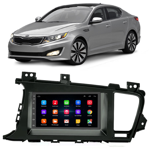 Kit Central Multimídia Android Kia Optima 2010 2011 2012 2013 2014 7