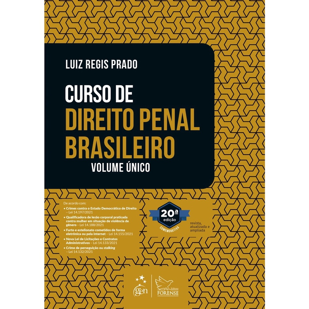 Livro Curso De Direito Penal Brasileiro Volume Nico No Shoptime