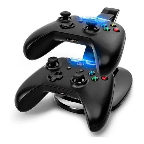 Carregador Duplo P Controle Xbox One Base Suporte Em Promo O