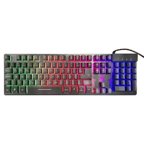 Teclado Gamer Semi Mecânico Rgb Anti Ghosting kp TM009 no Shoptime