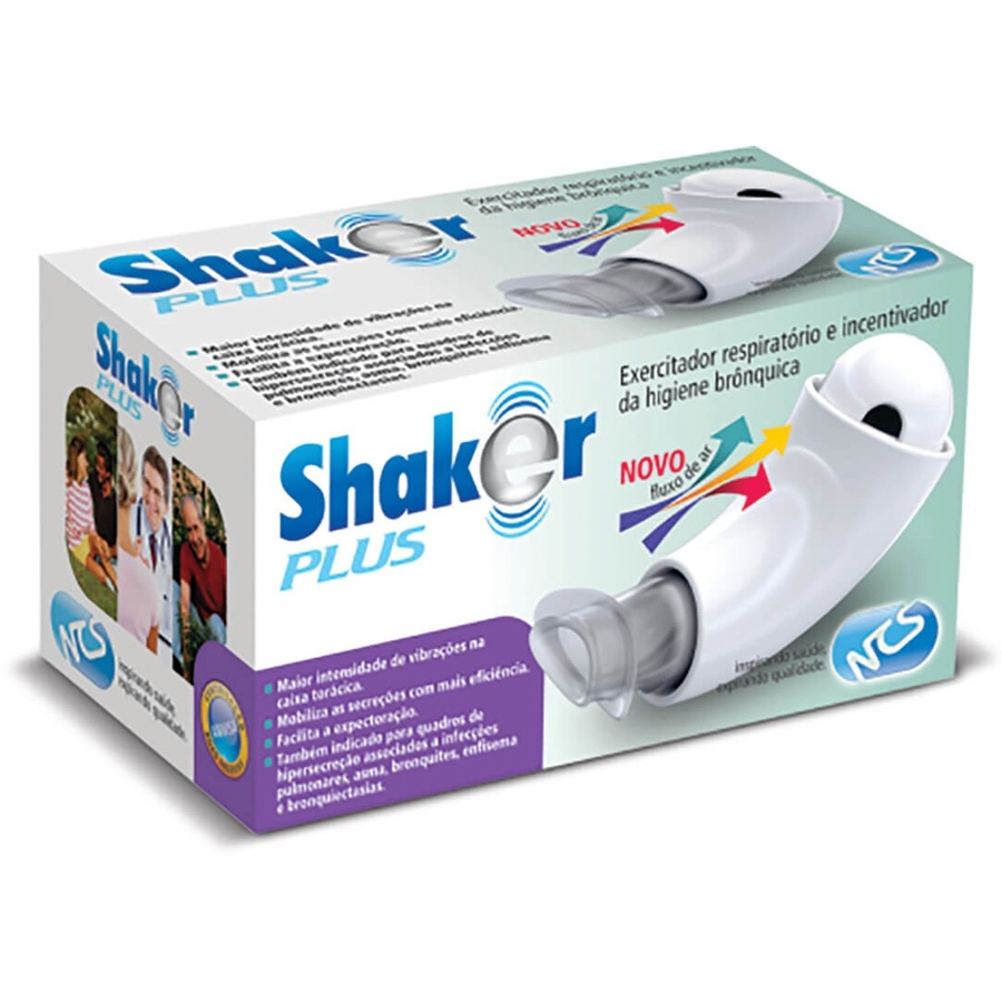 Aparelho Para Fisioterapia Respiratória ncs Shaker Plus Submarino