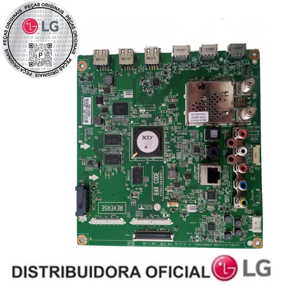 Placa Principal Tv LG EBU62827001 modelo 32LB570B AWZ Nova em Promoção