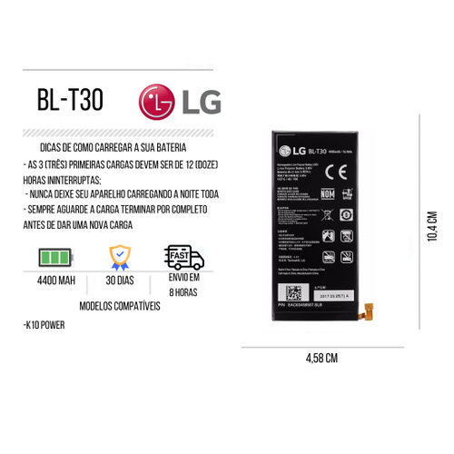 Bateria Lg K Power M Bl T Mah Em Promo O Ofertas Na