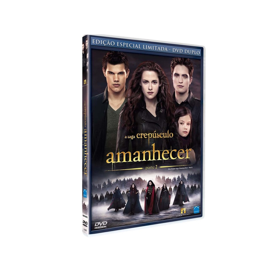 Dvd Duplo A Saga Crep Sculo Amanhecer Part Submarino