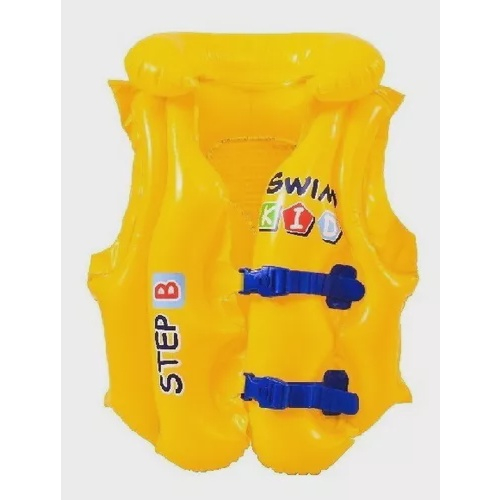 Colete Inflável Infantil Para Piscina Brizi no Shoptime