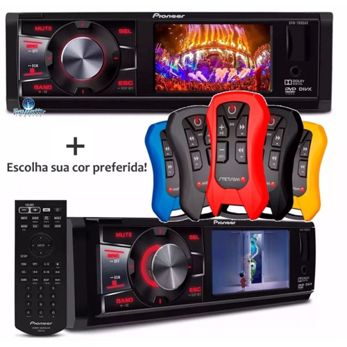 Pioneer Dvd Player Dvh Av Controle Stetsom Sx Em Promo O