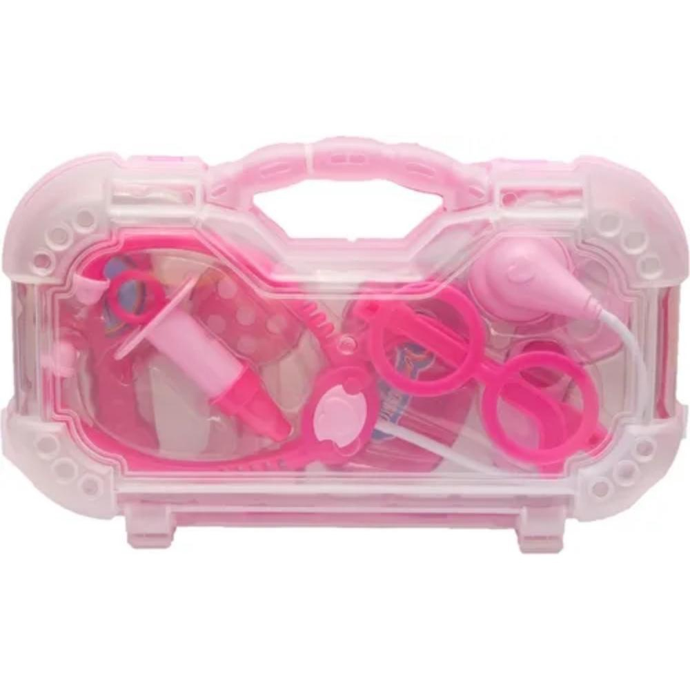 Kit Mini Doutor Maleta M Dica Rosa Brinquedo Pakitoys No Shoptime