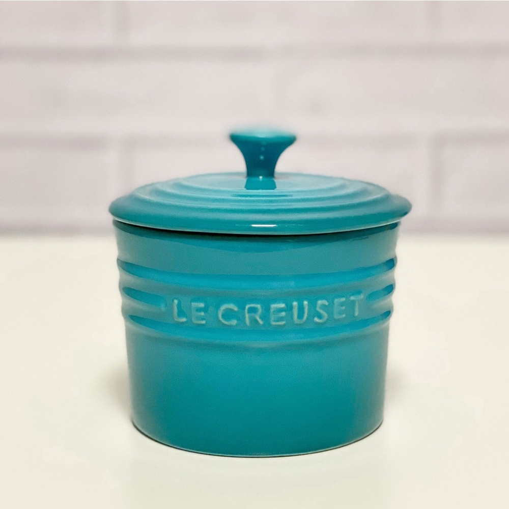 Porta Condimentos Médio 400ml Azul Caribe Le Creuset no Shoptime