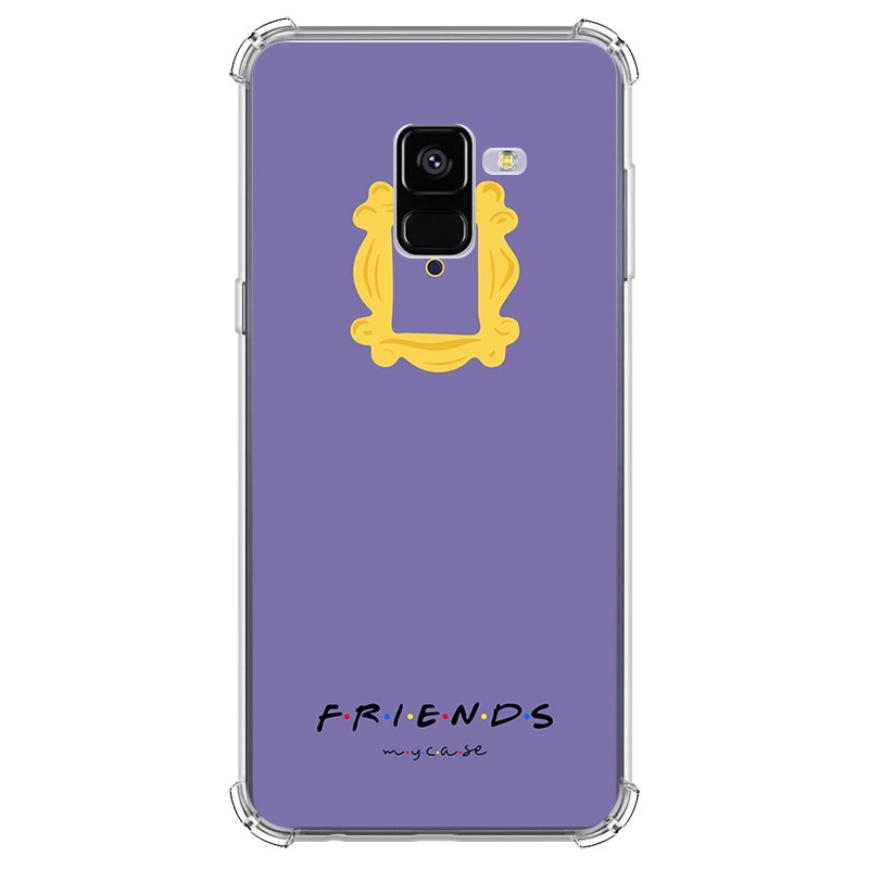 Capa Para Galaxy A8 2018 Friends Frame Porta No Shoptime