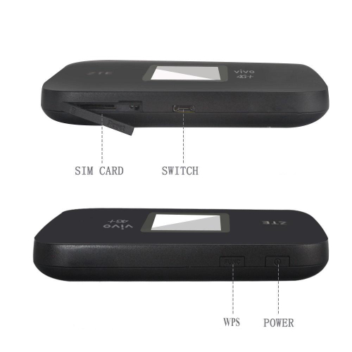 Modem Roteador Port Til G Zte Mf V Pocket Desbloqueado Preto Em