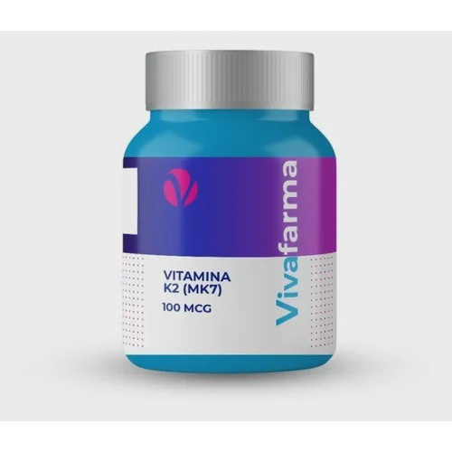 Vitamina K2 Mk7 100mcg 120 Cápsulas Manipulado no Shoptime