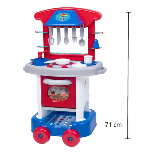 Cozinha Infantil Completa Play Time Brinquedo Cotiplás em Promoção