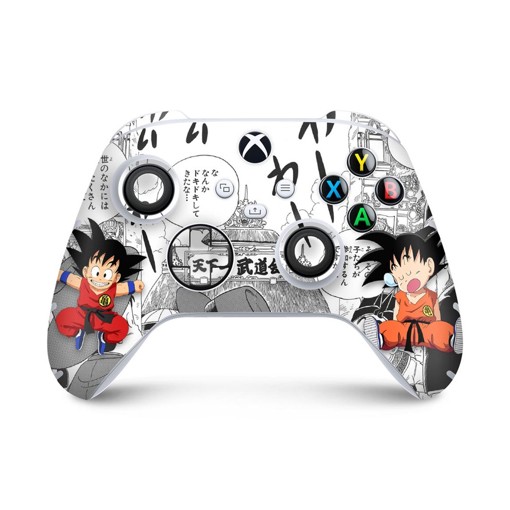 Skin Xbox Series S X Controle Adesivo Dragon Ball Submarino