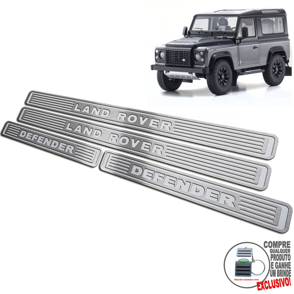 Soleira Baixo Relevo Land Rover Defender A No Shoptime