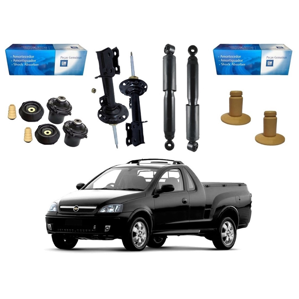 Kit Amortecedor Dianteiro Traseiro Original Chevrolet Montana 1 8 2003