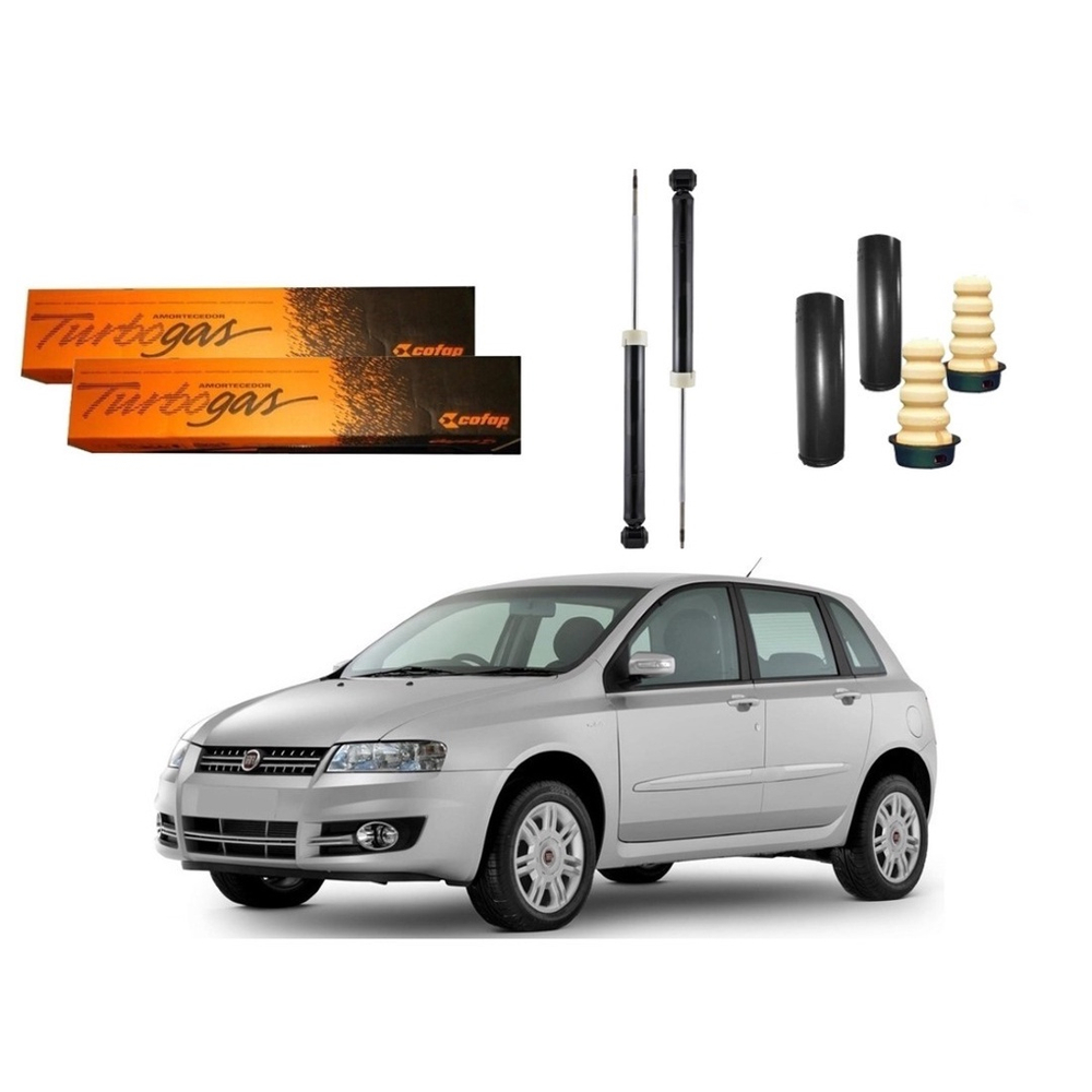 Kit Amortecedor Traseiro Cofap Fiat Stilo A Submarino