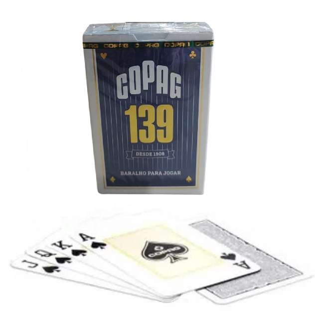 Baralho Copag 139 Original Naipe Tradicional 1 Unidade No Shoptime