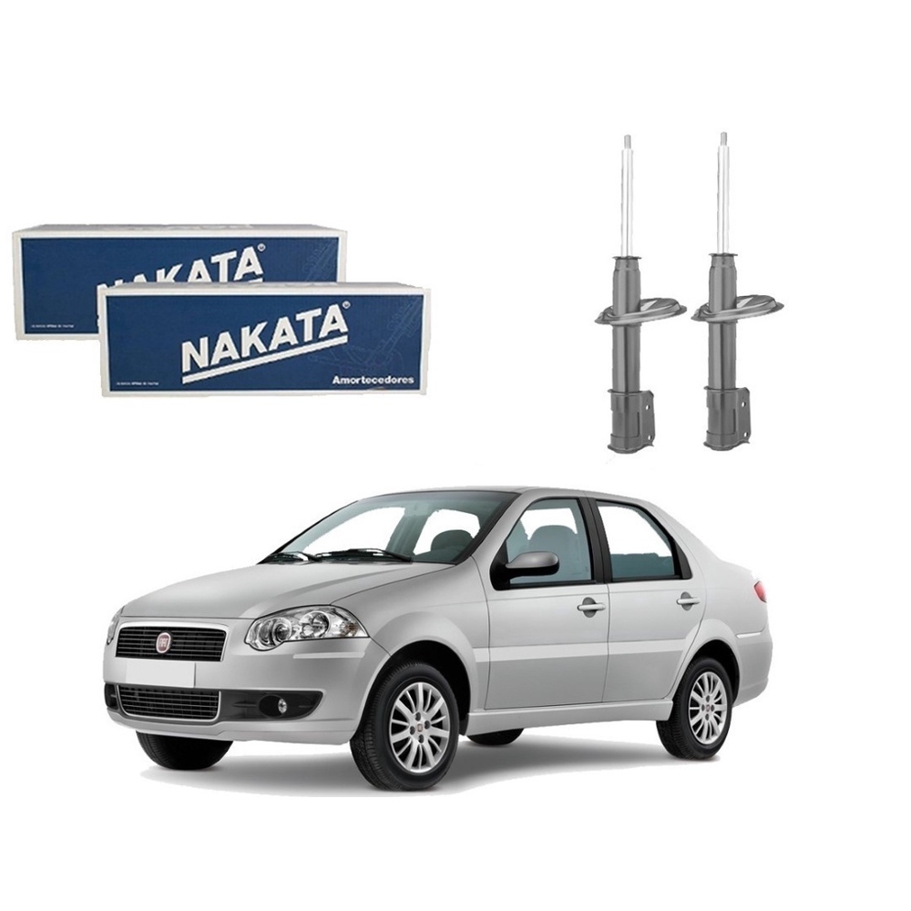 Par Amortecedor Dianteiro Nakata Original Fiat Siena 1 0 1 4 1 6 2011 A