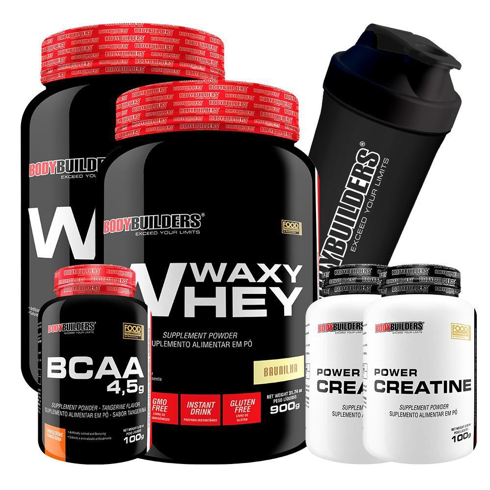 Kit Waxy Whey Protein G Power Creatina G Em Promo O