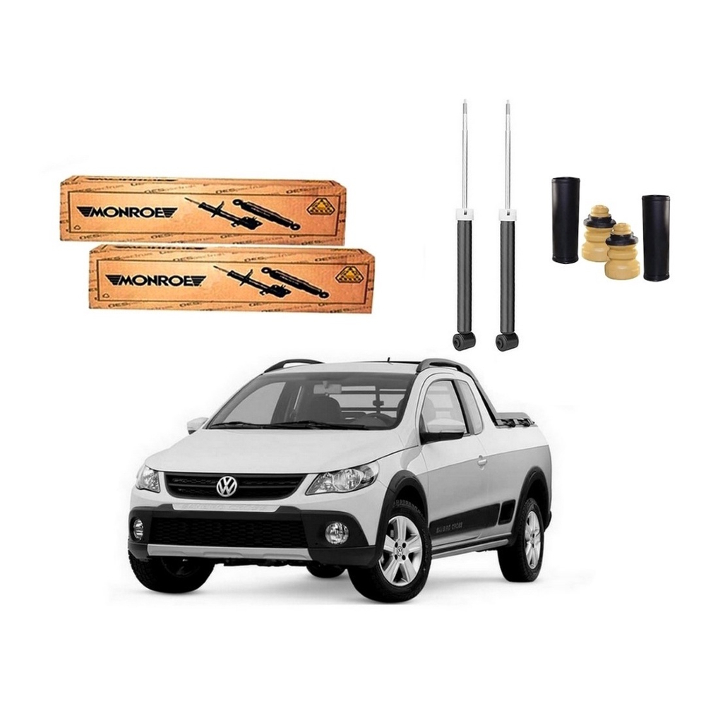 Kit Amortecedor Traseiro Monroe Original Volkswagen Saveiro Cross G