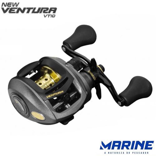 Combo Pescaria Carretilha VT10 Marine Vara 1 80mts 30Lbs Porta