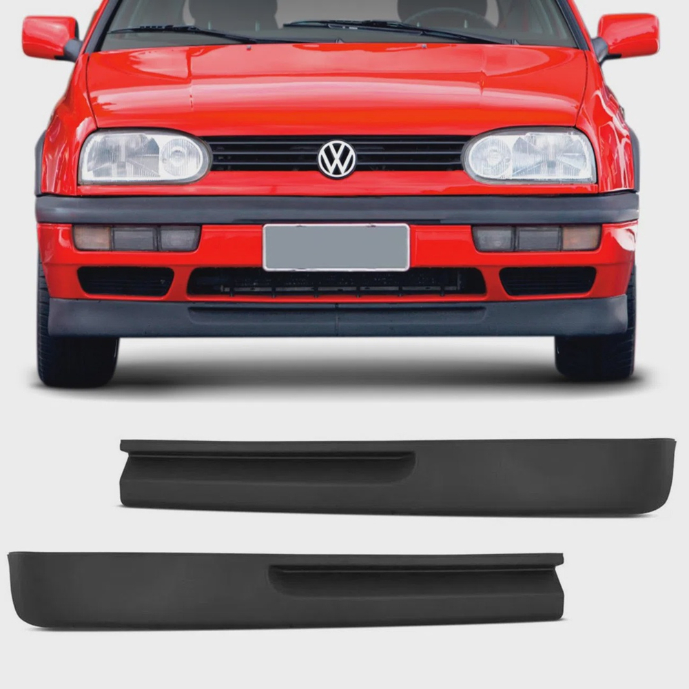 Par Saia Spoiler Parachoque Golf Mexicano Gti Glx 92 93 94 95 96 97 98