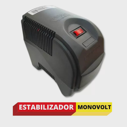 Estabilizador Eternity 300va Monovolt 115v Preto Force Line em Promoção