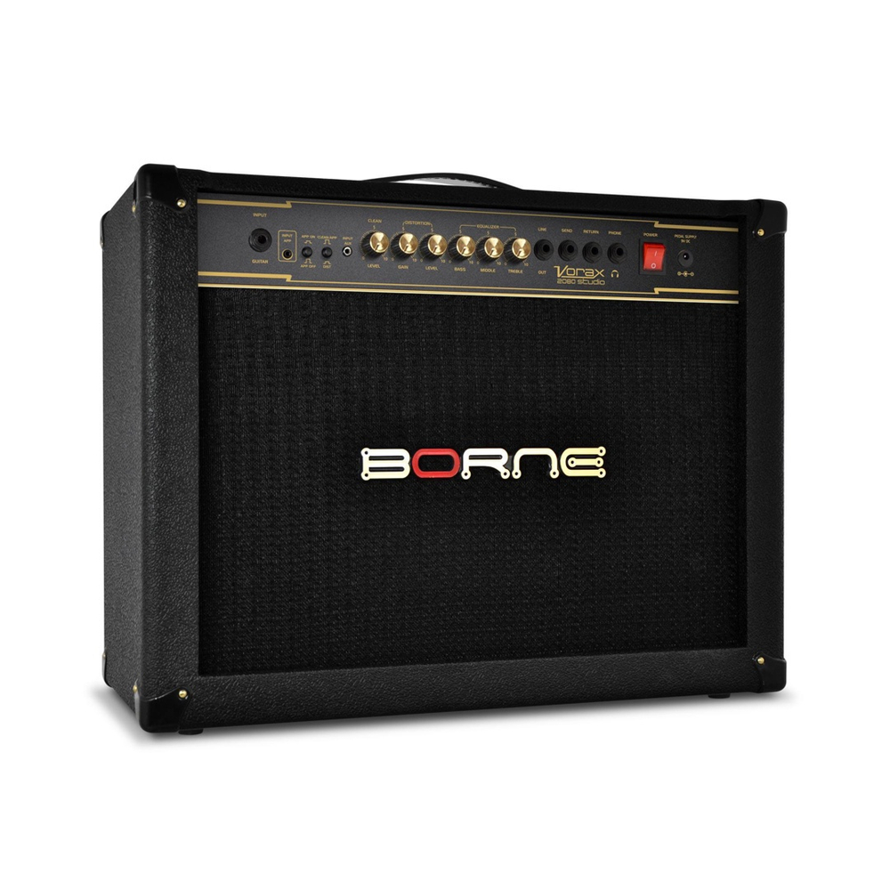 Amplificador Guitarra Borne Vorax 2080 Studio Preto Submarino