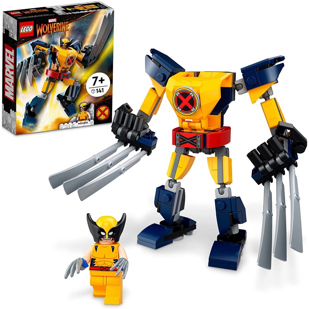 Lego Super Heroes Armadura Robô do Wolverine 76202 no Shoptime