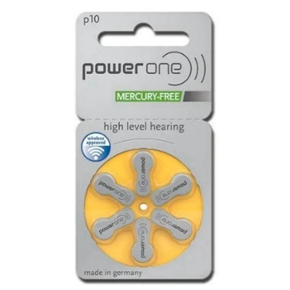 Kit 60 Pilhas Baterias Aparelho Auditivo Power One 10 No Shoptime