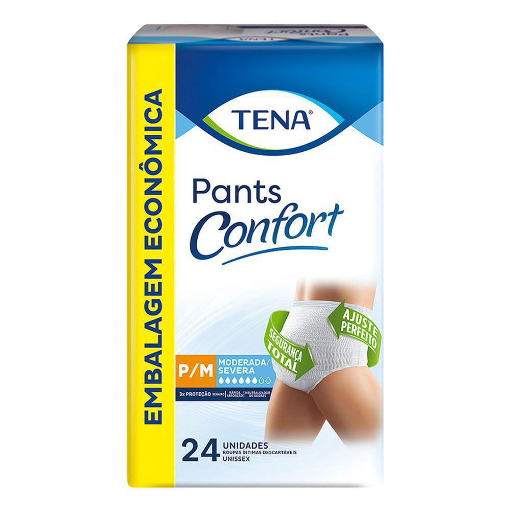 Fralda Tena Pants Confort P M C 24 Submarino