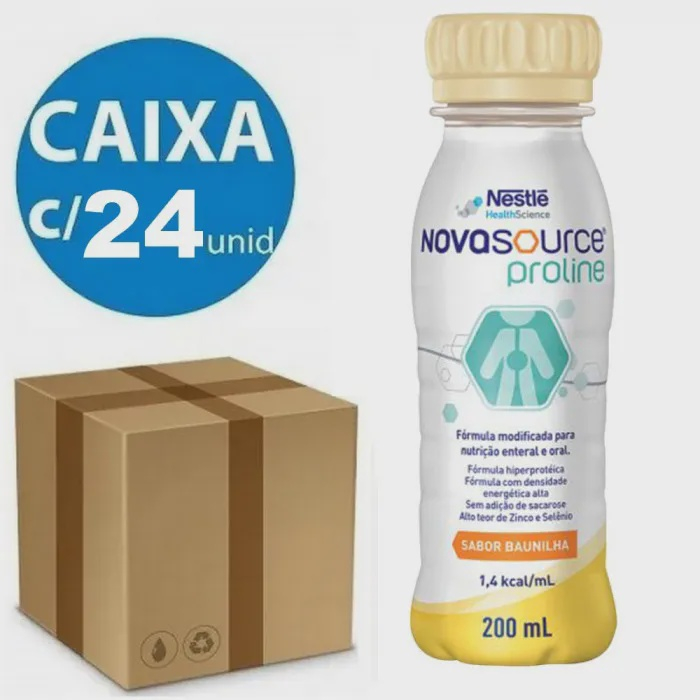 Kit X Novasource Proline Baunilha Ml Cada Nestl No Shoptime