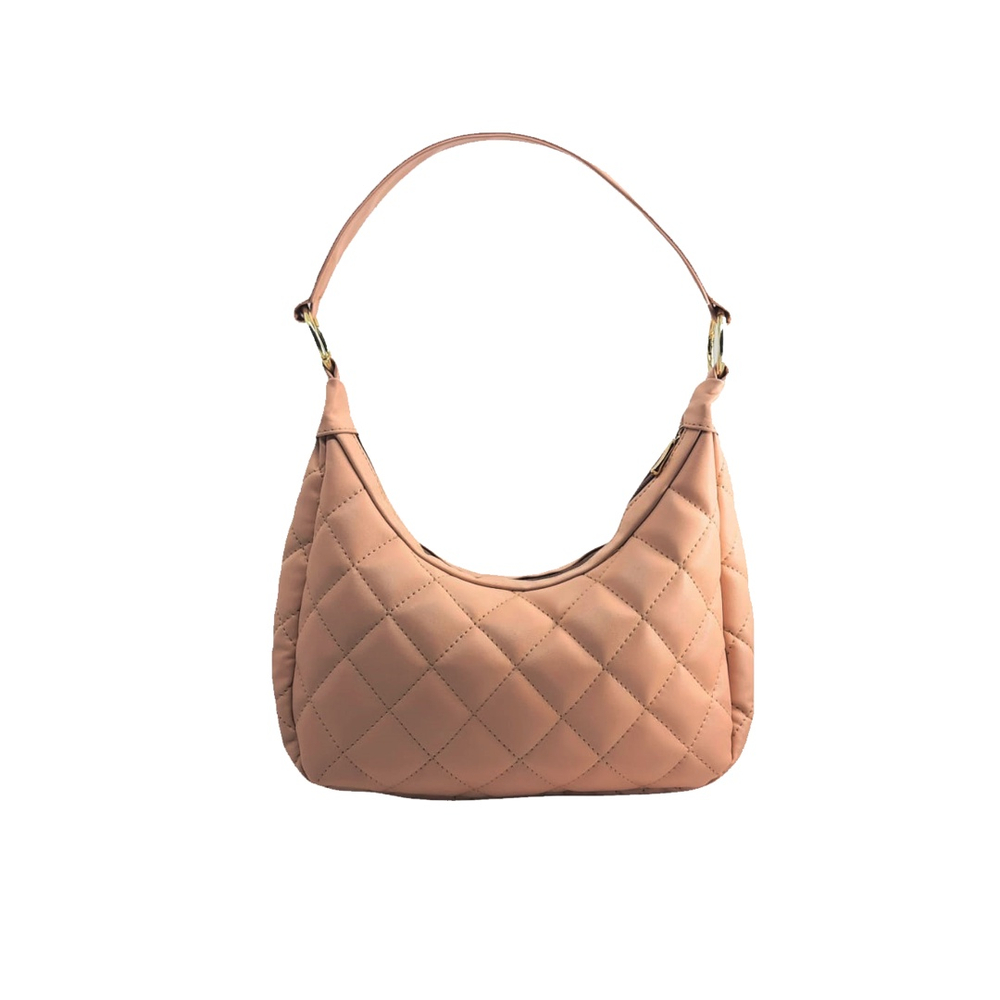 Bolsa Hobo Matelass Nude No Shoptime