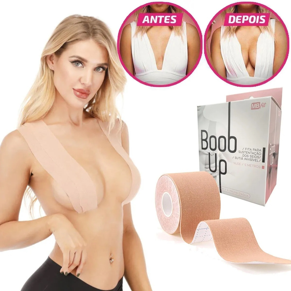 Suti Invisivel Adesivo Levanta Seios Sutian Boob Up N O Cai No Shoptime