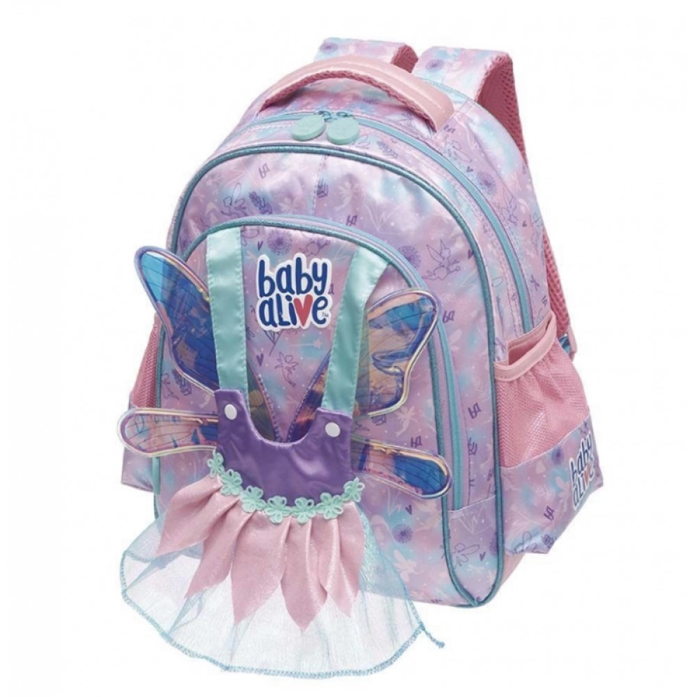 Mochila De Costas Baby Alive Fairies Pacific Submarino