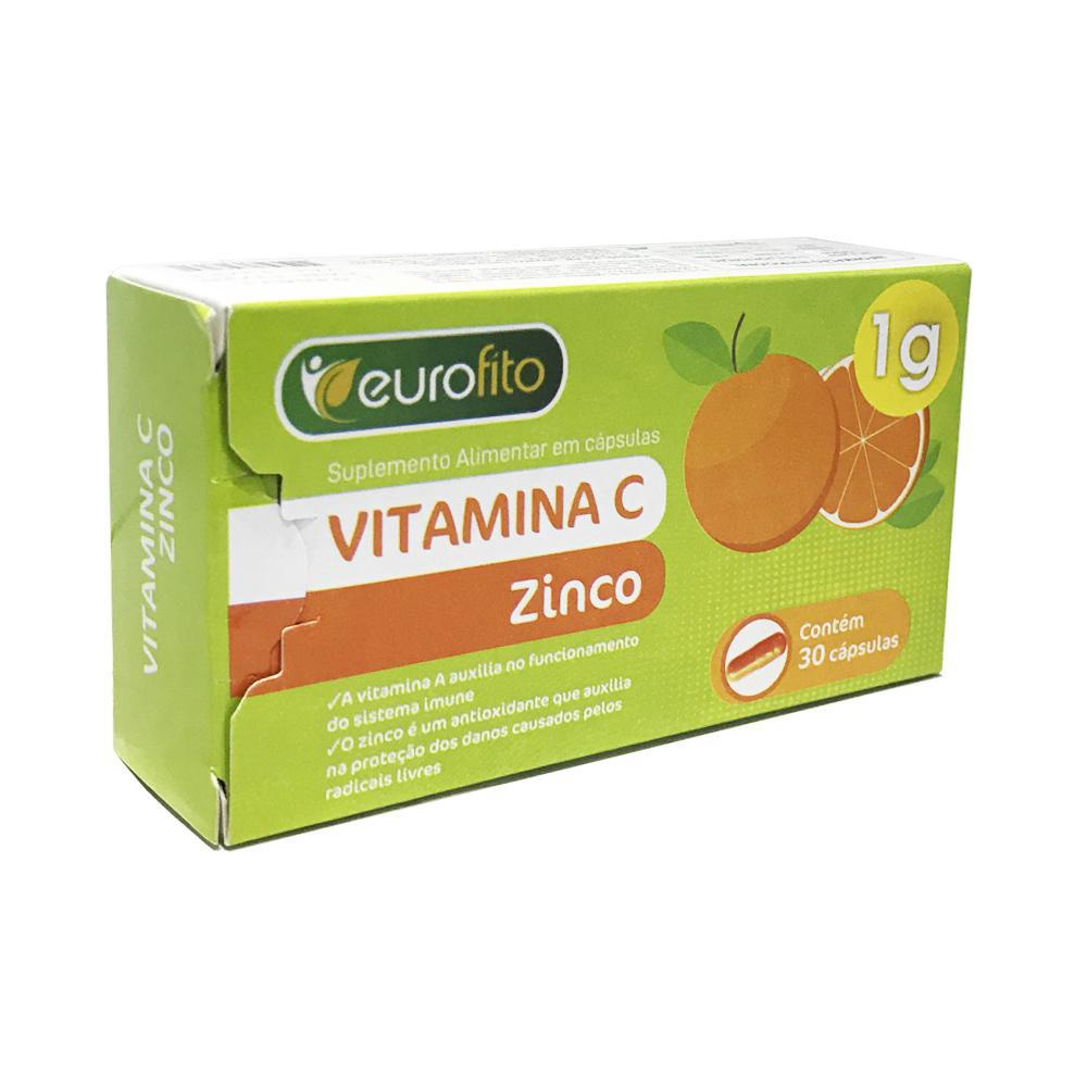 Vitamina C G Zinco Caps Eurofito Submarino