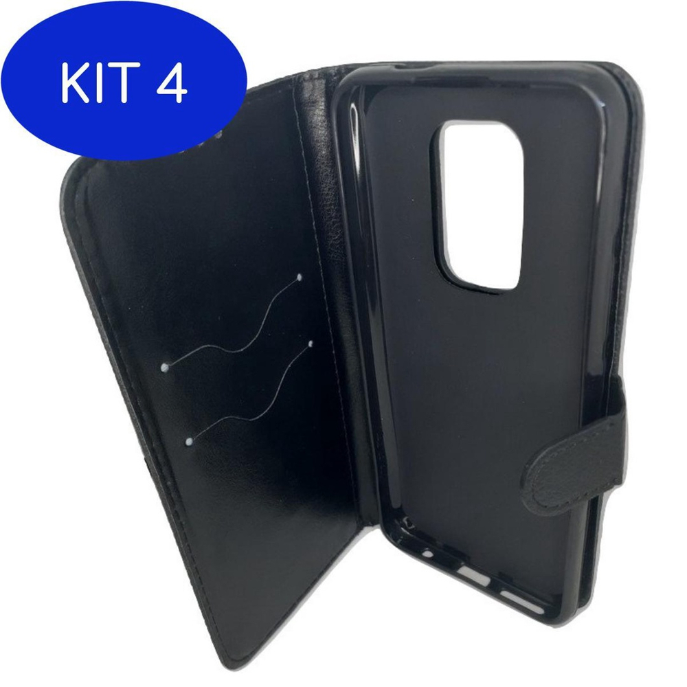 Kit 4 Capa Capinha De Couro Carteira Carteirinha Moto G9 Play Submarino