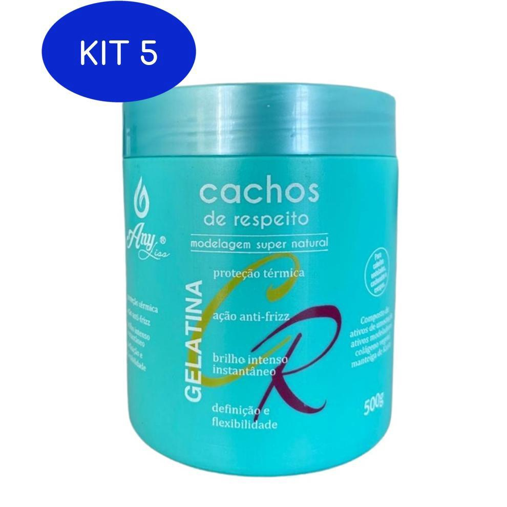 Kit Gelatina Capilar Cachos De Respeito Anyliss G Submarino