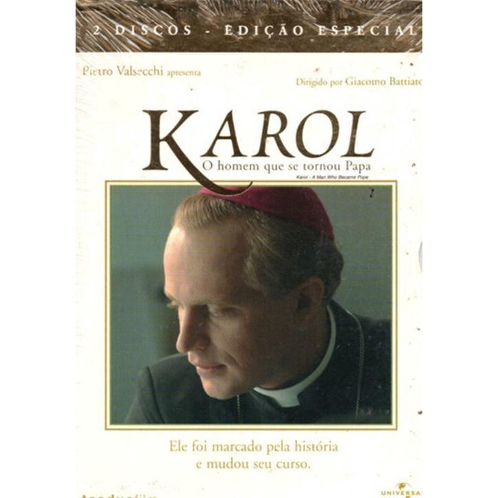 Dvd Karol O Homem Que Se Tornou Papa Duplo Luva Original Submarino