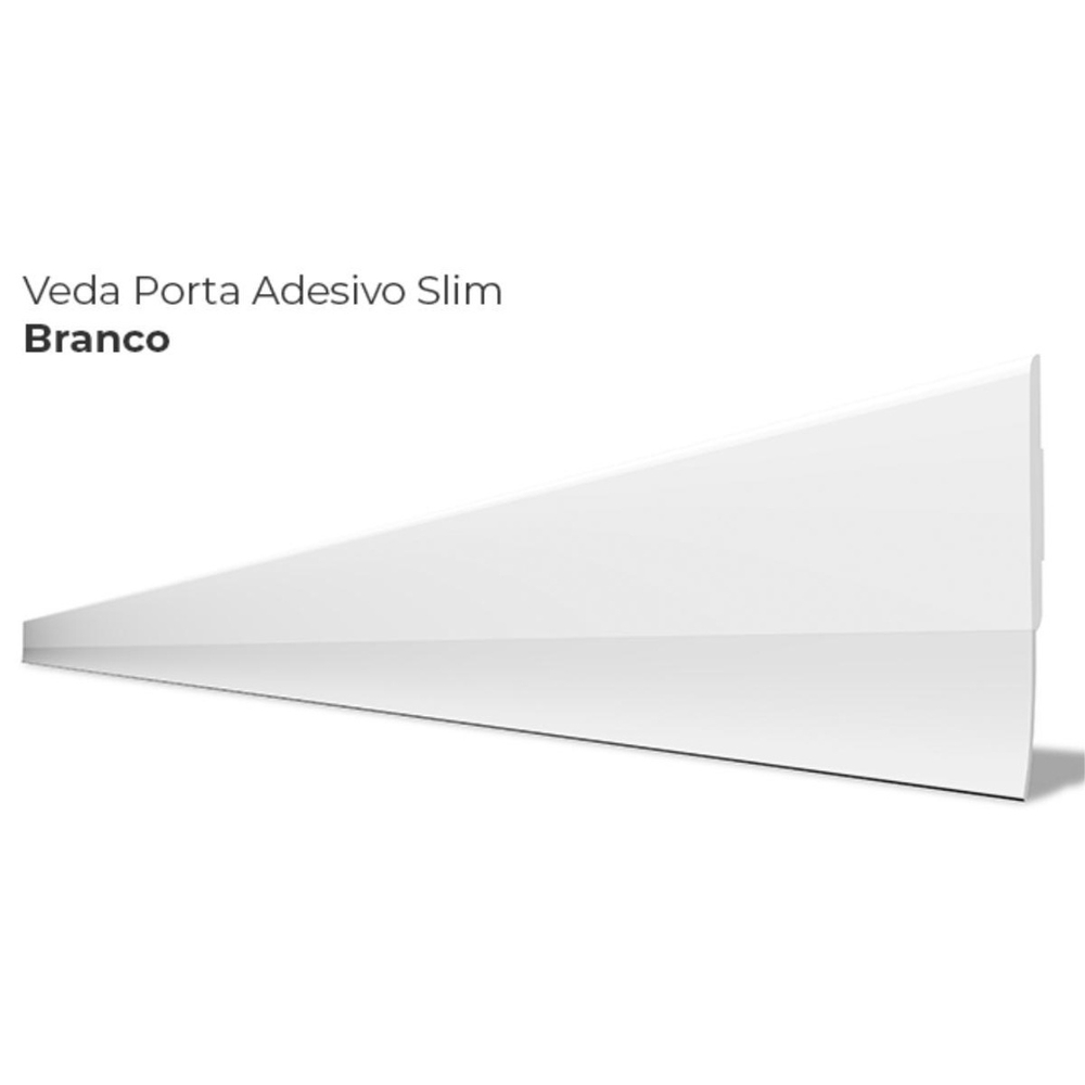 Veda Porta Slim Cm Branco Comfort Door Submarino