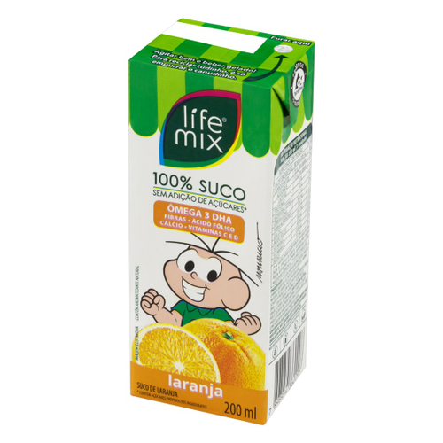 Suco De Laranja Sem Adi O De A Car Turma Da M Nica Life Mix Caixa