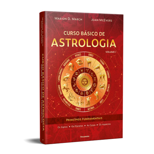 Livro Curso básico de astrologia Vol 1 Princípios fundamentais no